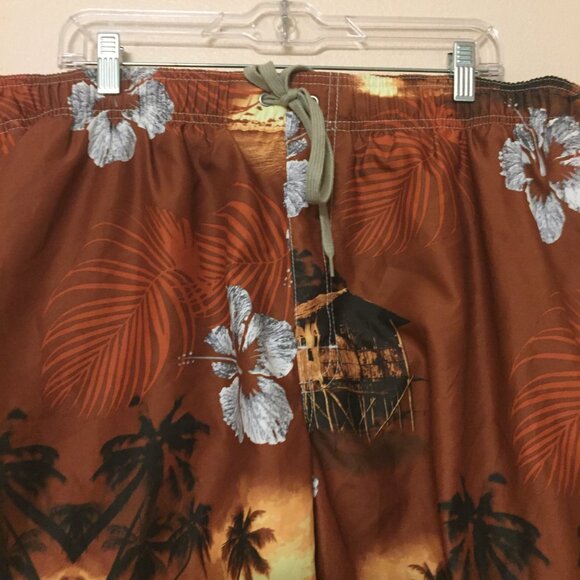 Men's Croft and Barrow Swim Trunks. XL - Picture 2 of 3